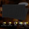 Tioncy 6 Pcs Bar Mat for Countertop 6 x 12 Inch Non Slip Rubber Mat Service Spill Cocktail Bartending Coffee Bar Mats for Hot Dishes Restaurants Barbershop Clippers Hot Pads, Black view 3
