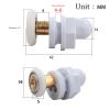 SBTRKT 4X Shower Door Rollers 19/23/25/27/29mm Durable Rooms Cabins Pulley Shower Room Roller/Runners/Wheels for 4-8mm Glass Doors (Color : 19mm) view 2