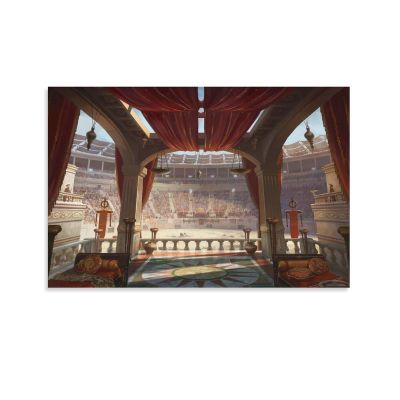 AAHARYA Vintage Poster Roman Empire Colosseum Room Decor Aesthetic Canvas Printed Painting (3) Canvas Painting Wall Art Poster for Bedroom Living Room Decor 24x36inch(60x90cm) Unframe-style