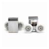 SBTRKT 2Pcs Double Sliding Shower Glass Door Upper Rollers Wheel Runners DIY 23mm view 1