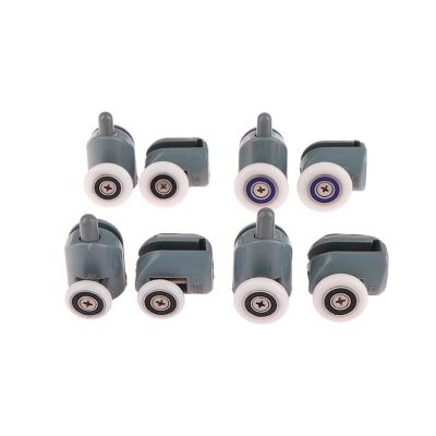 Household Shower Room Cabins Pulleys/Shower Room Roller/Wheels/Pulleys Diameter 20/23/25/27mm Single Wheel Shower Room Pulleys (Color : C-23mm)