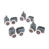 Household Shower Room Cabins Pulleys/Shower Room Roller/Wheels/Pulleys Diameter 20/23/25/27mm Single Wheel Shower Room Pulleys (Color : C-23mm) view 3