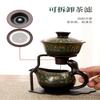 YTDJJWLS 18cm Fully Automatic Tea Maker Ceramic Tea Set Lazy Person Tea Pot Kung Fu Tea Cup view 3
