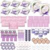 Nuogo 8 Sets Bridesmaid Proposal Gift Wedding Box Set, Purple, Classic view 1