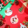 INEOUT Acrylic Christmas Ornament Blank Transparent Acrylic Circle DIY Blank Clear Christmas Round Acrylic Ornament for DIY view 4