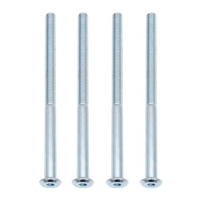 M8 8mm x 130mm Long Furniture Connecting Bolts  Hex Allen Key Flathead For Beds, Cots and Furniture Assembly