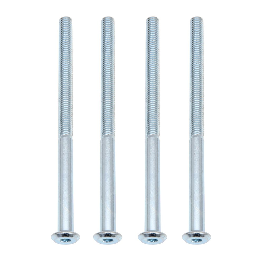M8 8mm x 130mm Long Furniture Connecting Bolts  Hex Allen Key Flathead For Beds, Cots and Furniture Assembly
