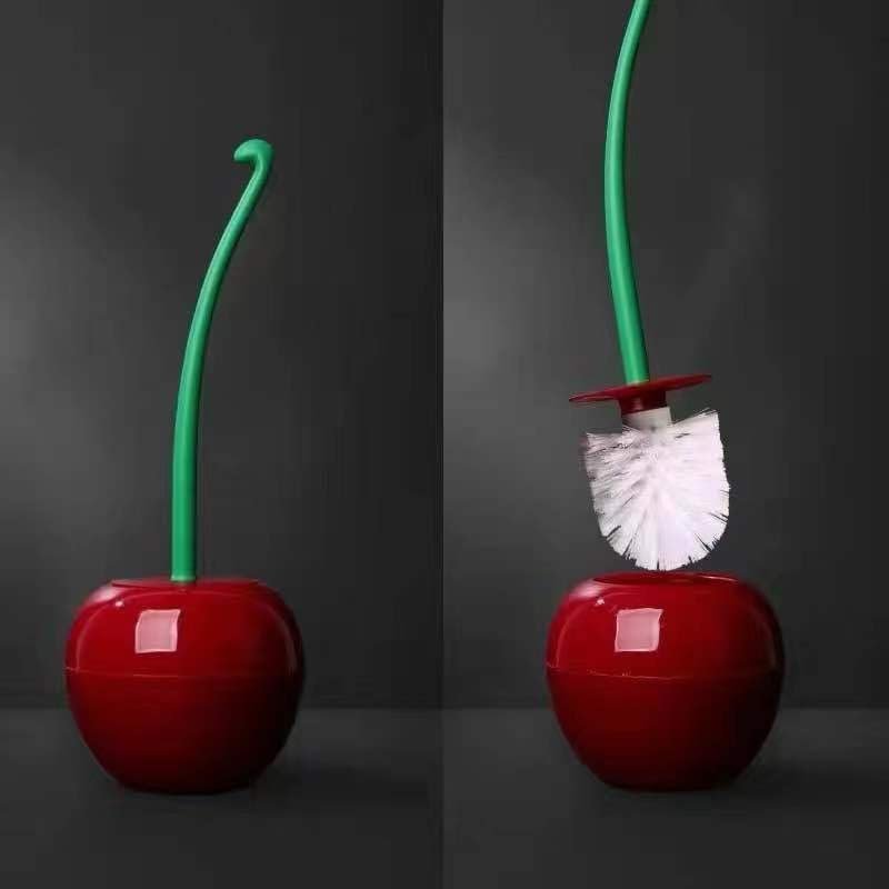 ASKMAN Toilet Brush, Cherry Toilet Brush, Cleaning Brush, Toilet Brush
