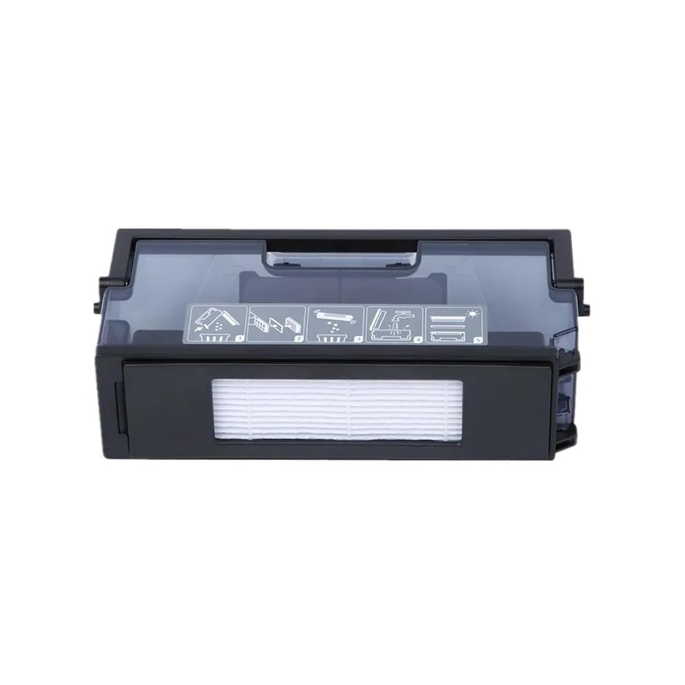 Dust Bin for Robotic Floor Sweeper. Compatible for ECOVACS Accessory Dustbin, Compatible for Deebot T8 AIVI Plus Dust Box, for Auto Empty Station Cleaner Spare Parts