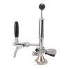 Tissting 4" Stainless Steel Keg Party Pump, Heavy-Duty Draft Beer Tap with D Type Coupler & Handle - Portable Picnic Pump for Homebrew, Backyard Gatherings & Parties (#1) view 1