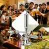 Tissting 4" Stainless Steel Keg Party Pump, Heavy-Duty Draft Beer Tap with D Type Coupler & Handle - Portable Picnic Pump for Homebrew, Backyard Gatherings & Parties (#1) view 4