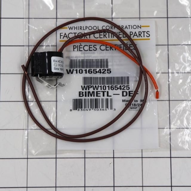 WPW10165425 Refrigerator Defrost Thermostat