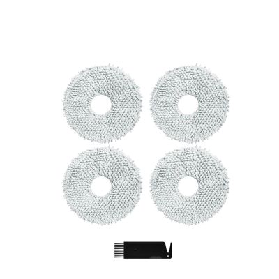 BeNtli Robot Vacuum Spare Parts AccessoriesMain Side BrushHepa FilterMop Rag ClothCompatible for Xiaomi S10+ / S10 Plus (Color : As Shown 9)