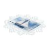 Blue Sailboat 1 Print Christmas Snowflake Decor Hanging Xmas Tree Santa Keepsake Home Souvenir Gifts view 3