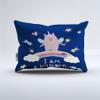REALIN Unicorn Pig Rainbow Prints Duvet Cover Set Unicorn Pig Animal Bedding Girl Boy Kids Bed Sets 2/3/4PCS Quilt Covers/Sheets/Pillow Shams,Twin/Full/Queen/King (C,Full-200x229cm-4PCS) view 3
