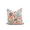 20 x 20 inches Multi-Color Suzani Decorative Throw Pillow Cover, Hand Embroidered Pillow Cover, Brown Cushion Cover, Handmade, Wool Pillow Cover, Dry Clean Only. view 1