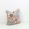 20 x 20 inches Multi-Color Suzani Decorative Throw Pillow Cover, Hand Embroidered Pillow Cover, Brown Cushion Cover, Handmade, Wool Pillow Cover, Dry Clean Only. view 2