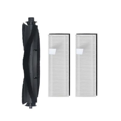 Beegie Vacuum Cleaner Main/Side Brush HEPA Filter Dust Bag Parts. Compatible for Proscenic. M7 PRO/Kyvol Cybovac S31 /Uoni V980 Plus/Compatible for Honiture Q6 (Color : 3PCS-03)