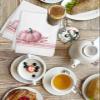 Blush Pink Pumpkin Waffle Kitchen Hand Towels Set of 2,Super Absorbent & Quick Dry Hair Dish Bath Tea Golf Microfiber Towel,Soft Towel Cleaning Washcloth,Thanksgiving Eucalyptus Leaves 15.7"x23.6" view 4
