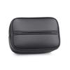 ihreesy Car Tissue Box,PVC Leather Tissue Box Rectangular Tissue Box Tissue Dispenser Car Tissue Holder for Home Office,Black view 1