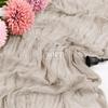 12 Pcs Cheesecloth Table Runner 10FT Rose Brown Runner for Tables Gauze Fabric 35 x 120 Inches Long Boho Table Runner Decor Rustic Sheer Runner for Wedding Birthday Bridal Shower Party (Rose Brown) view 4