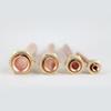 TAUROX 50FT Mini Split Line Set 1/4" & 3/8" O.D Copper Pipes Tubing and 3/8" White Thickened PE Insulation Coil, for Mini Split Air Conditioning or Heating Pump Equipment and HVAC with Flared Nuts. view 3