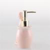 Handsoaps Dispenser Creative Shape Soap Dispenser for Shampoo Lotion Shower Gel Soap Pump 250ml/8.45oz Soap Bottle (Pink, White) Soap Dispenser Kitchen (Color : B) view 3