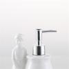Handsoaps Dispenser Creative Shape Soap Dispenser for Shampoo Lotion Shower Gel Soap Pump 250ml/8.45oz Soap Bottle (Pink, White) Soap Dispenser Kitchen (Color : B) view 4