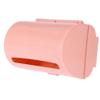 Trash Bag Dispenser Holder, Pink Garbage Bag Dispenser Roll Holder Wall Mount Trash Bag Holder Dispenser Kitchen Single Side Loaded Organizer view 1