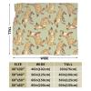 Animals Hyena Pattern Fleece Blanket Throw Warm Super Soft Comfort for Travel Outdoor Home 50"x40" view 3