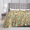 Animals Hyena Pattern Fleece Blanket Throw Warm Super Soft Comfort for Travel Outdoor Home 50"x40" view 4