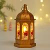Christmas Wind Lantern Candle Holder Old Man Snowman Decoration Table Ornaments Christmas Decorations view 1