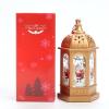 Christmas Wind Lantern Candle Holder Old Man Snowman Decoration Table Ornaments Christmas Decorations view 2