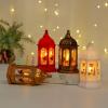 Christmas Wind Lantern Candle Holder Old Man Snowman Decoration Table Ornaments Christmas Decorations view 3
