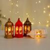 Christmas Wind Lantern Candle Holder Old Man Snowman Decoration Table Ornaments Christmas Decorations view 4
