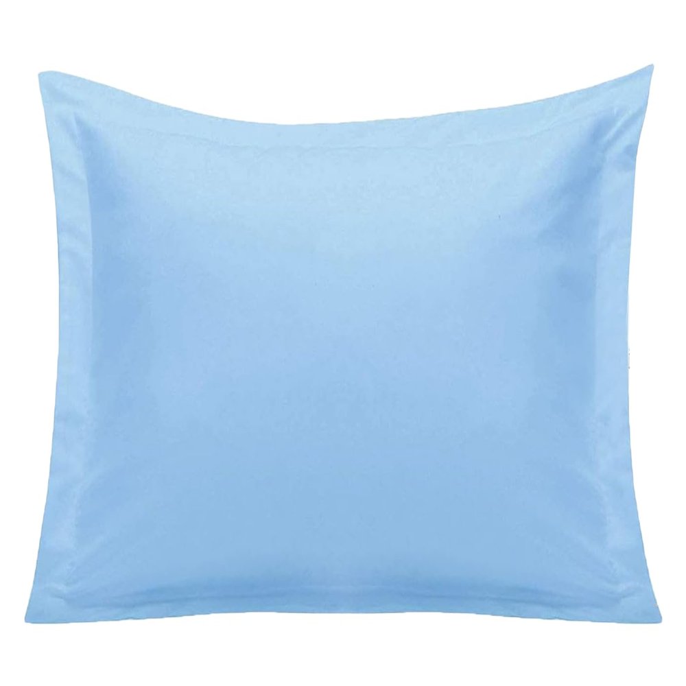 2 Pcs Pillowcases - Hotel Luxury Premium Comfort Pillow case - Brushed Microfiber Soft Pillow Covers - Lightweight Breathable Bedding Pillow Cases - Easy Care (Standard, Sky Blue)