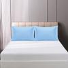 2 Pcs Pillowcases - Hotel Luxury Premium Comfort Pillow case - Brushed Microfiber Soft Pillow Covers - Lightweight Breathable Bedding Pillow Cases - Easy Care (Standard, Sky Blue) view 2