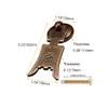 ANNURA Copper Cupboard Door Knob,Copper Cup Handles, 2Pcs Chinese Style Vintage Furniture Drawer Brass Pulls Handle Jewelry Box Wardrobe Door Small Handle view 4