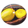 Christmas Tree Skirt, Available in 30, 36 and 48 Trees, Ideal Christmas Decoration for Home and Office One Basket Lemon view 2