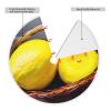 Christmas Tree Skirt, Available in 30, 36 and 48 Trees, Ideal Christmas Decoration for Home and Office One Basket Lemon view 4