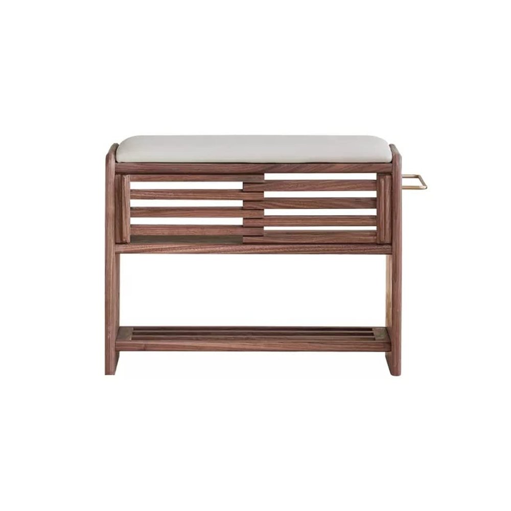 CHICKEN Shoe Bench Household Shoe Changing Stool Solid Wood Shoe Rack Integrated Home Door Can Sit and Wear Shoe Cabinet Bench Chair Shoe Shelf for Entryway (Color : A)