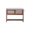 CHICKEN Shoe Bench Household Shoe Changing Stool Solid Wood Shoe Rack Integrated Home Door Can Sit and Wear Shoe Cabinet Bench Chair Shoe Shelf for Entryway (Color : A) view 1
