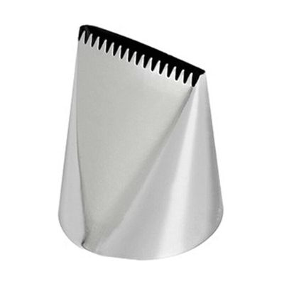 Cake Piping Tips Cake Icing Nozzle Stainless Steel Piping Tips Flat Icing Tips Double Sided Flower Diy Cake Decorating Tool Piping Nozzles Portable
