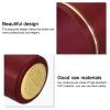 PATIKIL PVC Heat Shrink Cap with Tear Tab for Wine Bottle, 120 Pcs 30x60mm Wine Shrink Wrap Seals Sleeves Caps Shrink Top Cover Line for Wine Cellars Home Kitchen Use, Red view 3