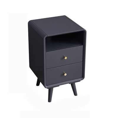 ULTRAWAVE Nightstands Bedside Table with Double Sliding Drawers Bedside Table Storage Table for Living Room Bedroom Office Bedside Table Bedside Table