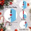 WoGuangis Ornament - I Love Fiji Christmas Ornaments Fiji Ornaments Christmas Tree Decoration Keepsake National Flag Holiday Keepsake Ceramic Christmas Ornament Travel Lover view 2