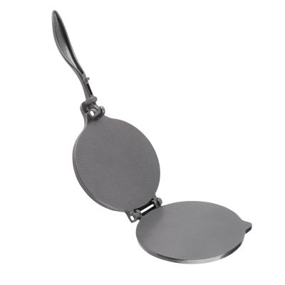 Aluminum Alloy Tortilla Press, Manual Dough Press for Hand Pies Meat Pies, 16cm Black