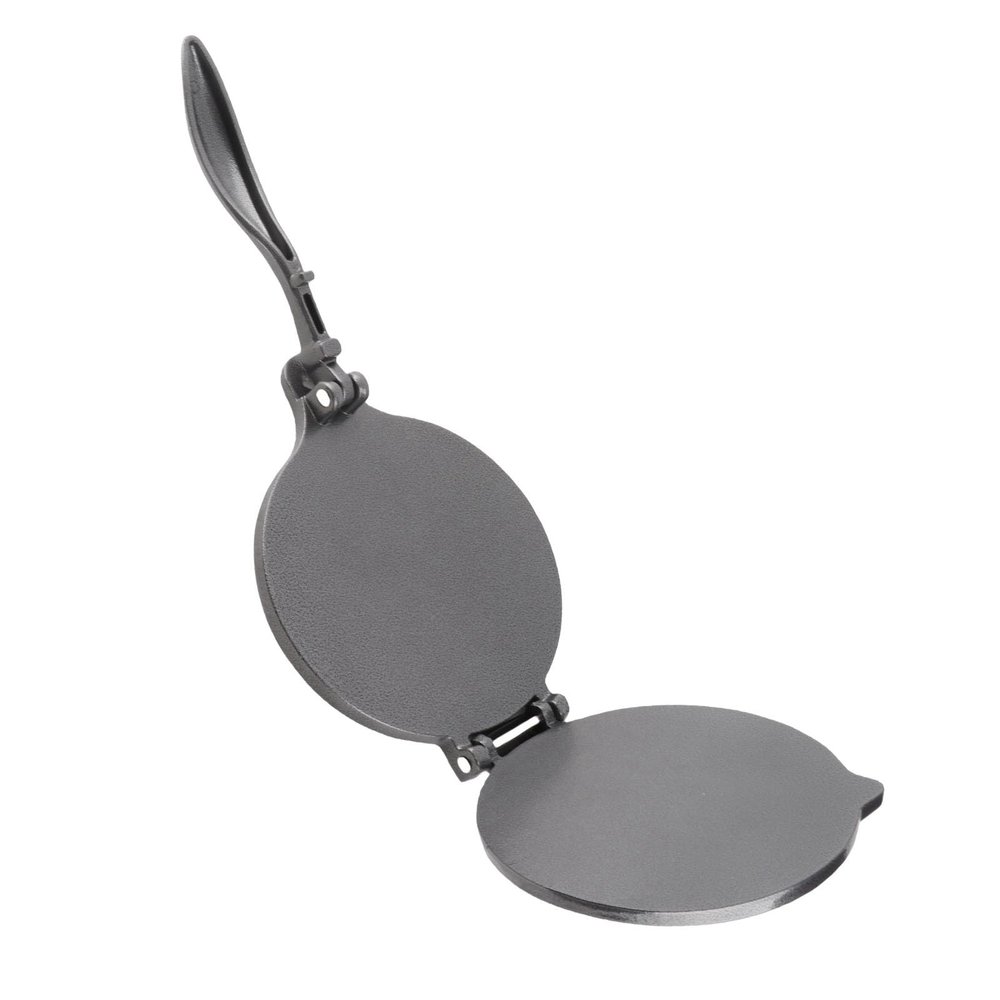 Aluminum Alloy Tortilla Press, Manual Dough Press for Hand Pies Meat Pies, 16cm Black