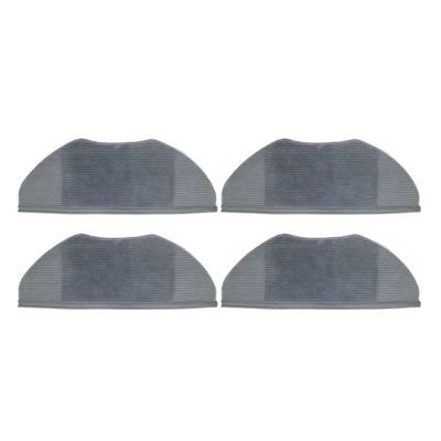 Compatible For XiaomiG1 MJSTG1Mi Robot Vacuum-Mop EssentialHEPA FilterSide BrushMain BrushMop Cloths Accessories (Color : 4 Mop Cloth)