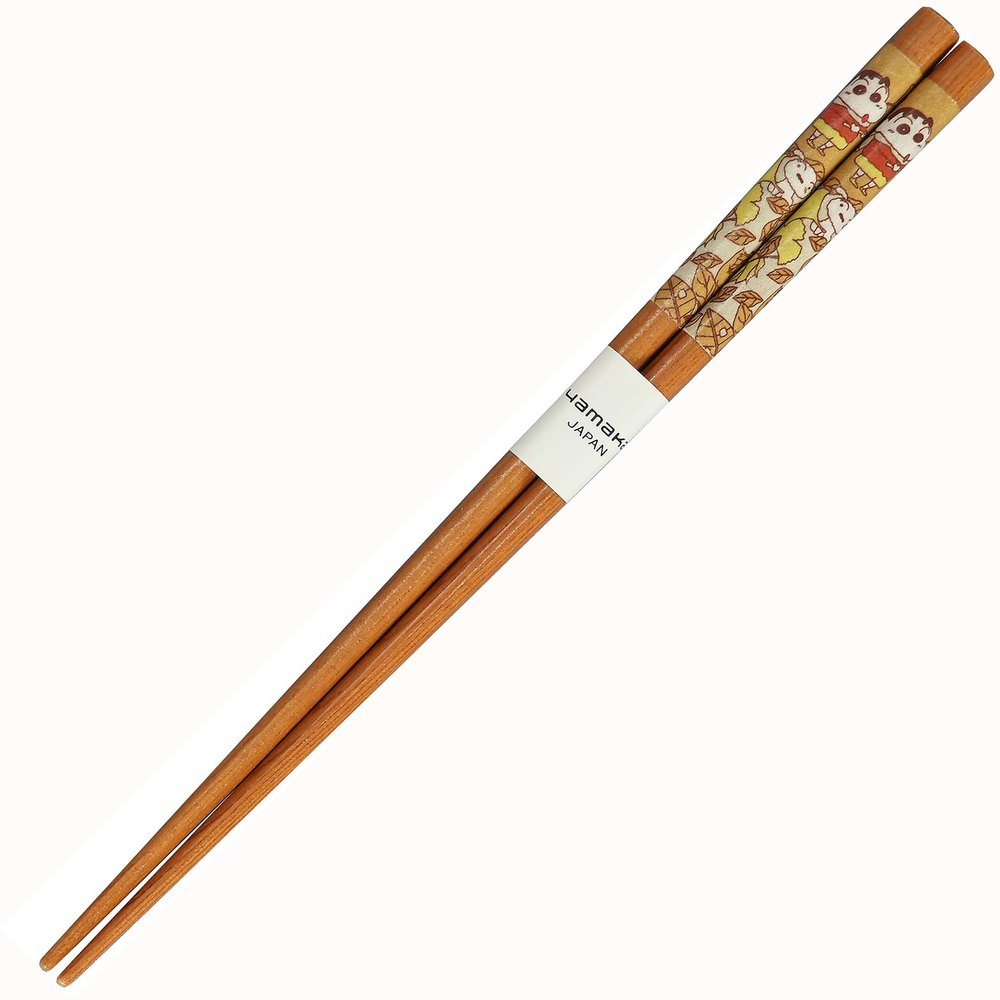 Crayon Shin-chan Chopsticks CS13-840 Fall Season Series, 8.3 inches (21 cm), Made in Japan, Yamaka Shoten